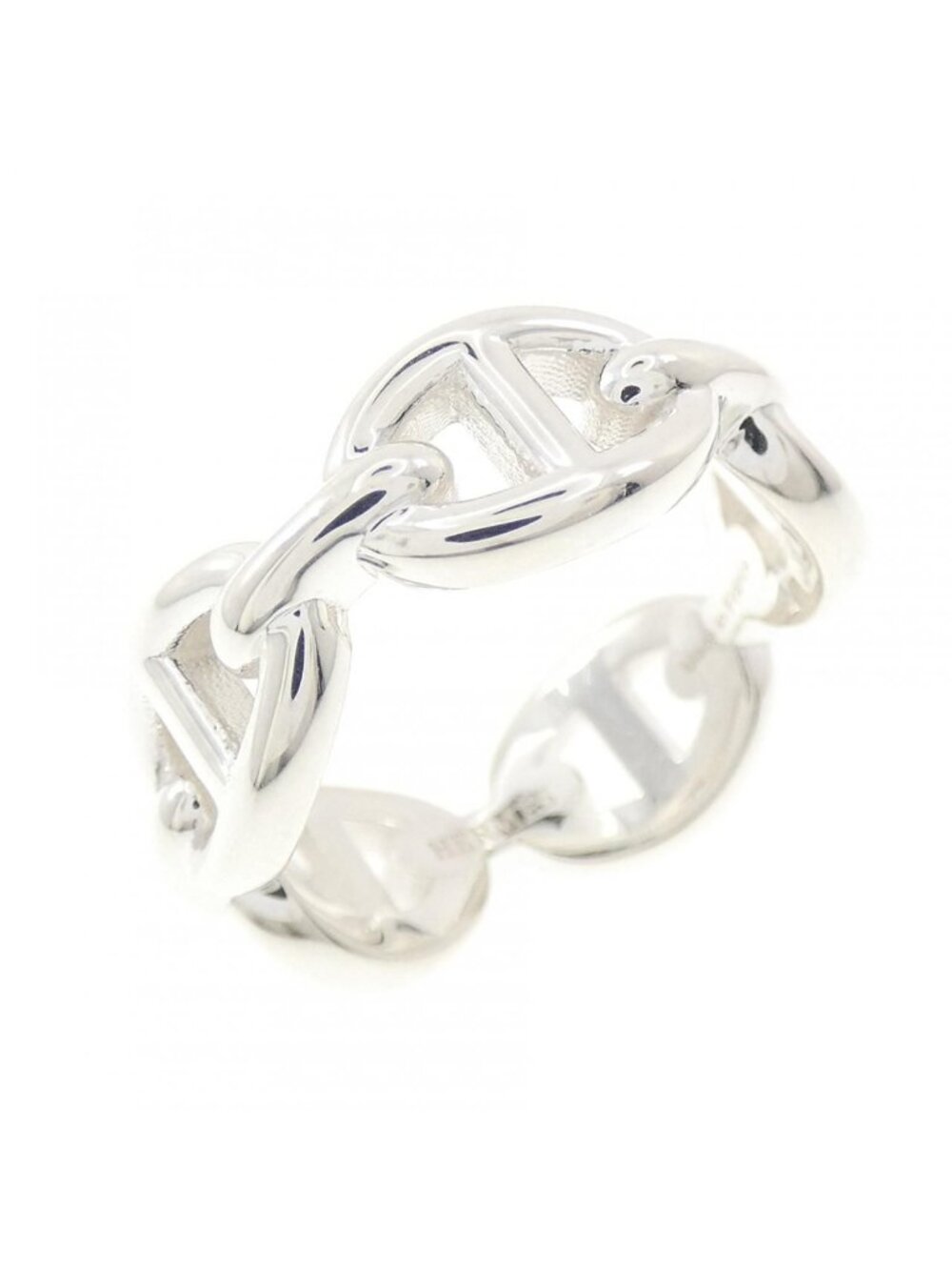 Hermes Chaine D'ancre Enchainee Ring